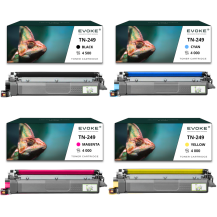 4x Toner do drukarki Brother TN249 CMYK XL | Zestaw czterech kolorów TN-249