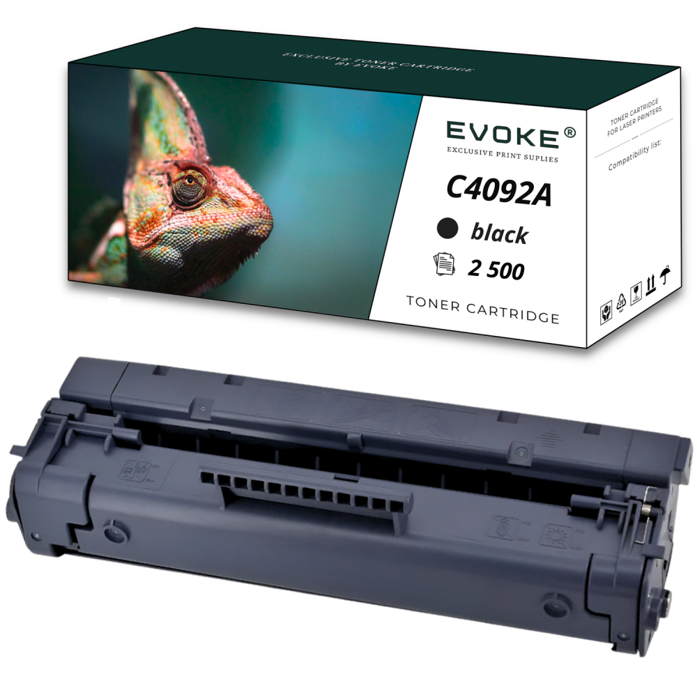 Toner do drukarki HP C4092A czarny | 2500 stron | 92A