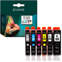 6x Tusz do drukarki Canon PGI-525 CL-526 XL | Zestaw 1x PGI525 + 5x CL526
