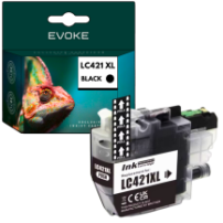 Tusz do drukarki Brother LC-421 czarny XL  | 16 ml  | 500 stron | LC421