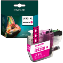 Tusz do drukarki Brother LC-421 czerwony XL | 10 ml | 500 stron | LC421