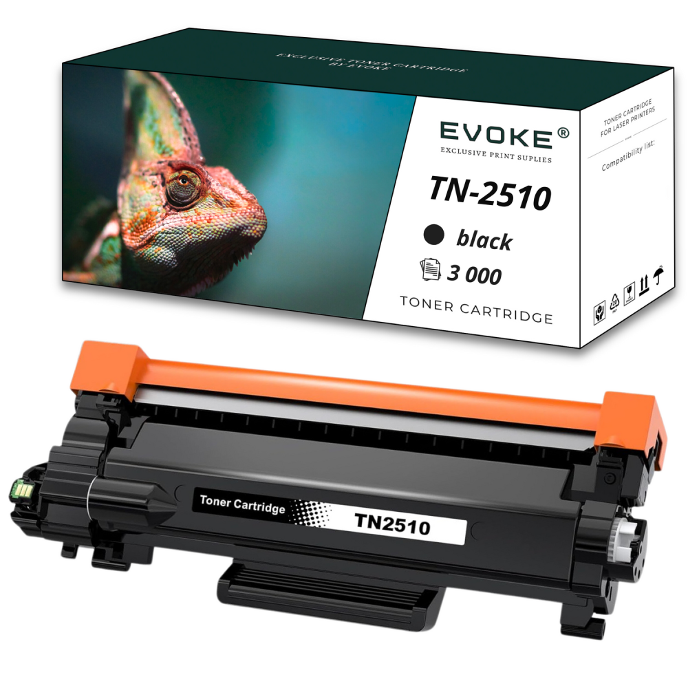 Toner do drukarki Brother TN-2510 XL czarny | 3000 stron | TN2510