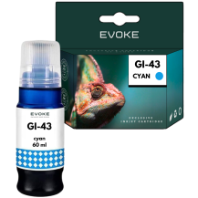 Tusz do drukarki Canon Pixma GI43 niebieski | 60 ml | 3700 stron | GI-43