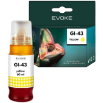 Tusz do drukarki Canon Pixma GI43 żółty | 60 ml | 3700 stron | GI-43