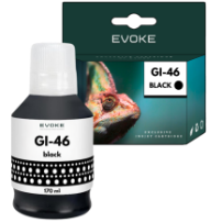 Tusz do drukarki Canon Pixma GI46 czarny | 170 ml | 6000 stron | GI-46