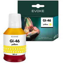 Tusz do drukarki Canon Pixma GI46 żółty | 140 ml | 14 000  stron | GI-46