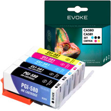 5x Tusz do drukarki Canon PGI-580 CLI-581 XL | zestaw 1x PGI580 + 4x CLI581