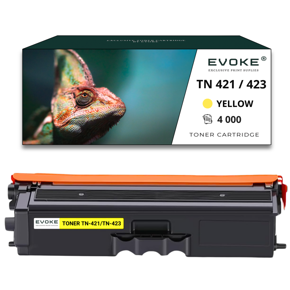 Toner do drukarki Brother TN-423 żółty  | 4000 stron | TN421 TN423