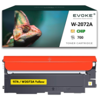 Toner do drukarki HP 117A żółty  | 700 stron | W2072A