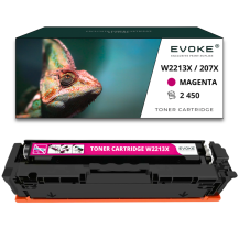 Toner do drukarki HP 207X czerwony BEZ CHIPA| 2450 stron | W2213X