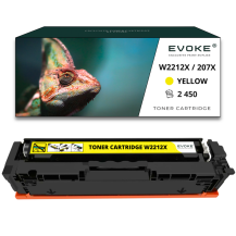 Toner do drukarki HP 207X żółty BEZ CHIPA | 2450 stron | W2212X