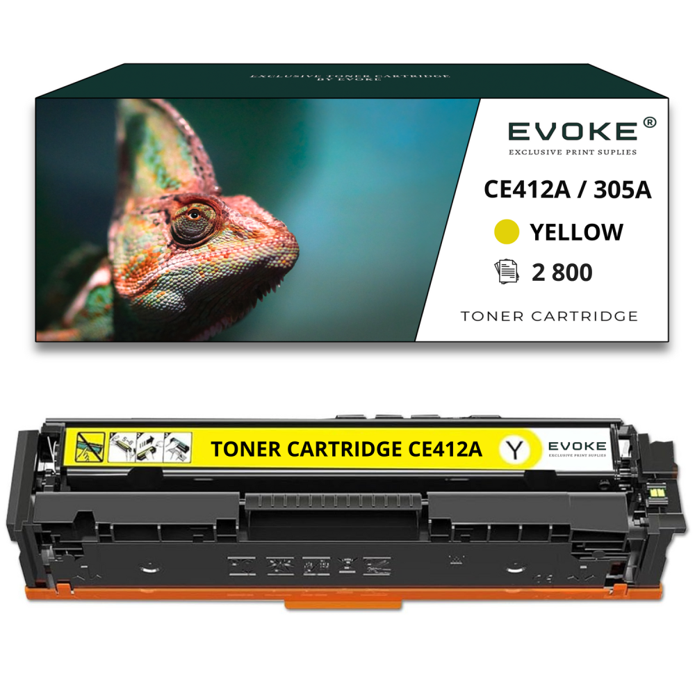 Toner do drukarki HP CE412A / CF382A / CC532A żółty  | 2800 stron