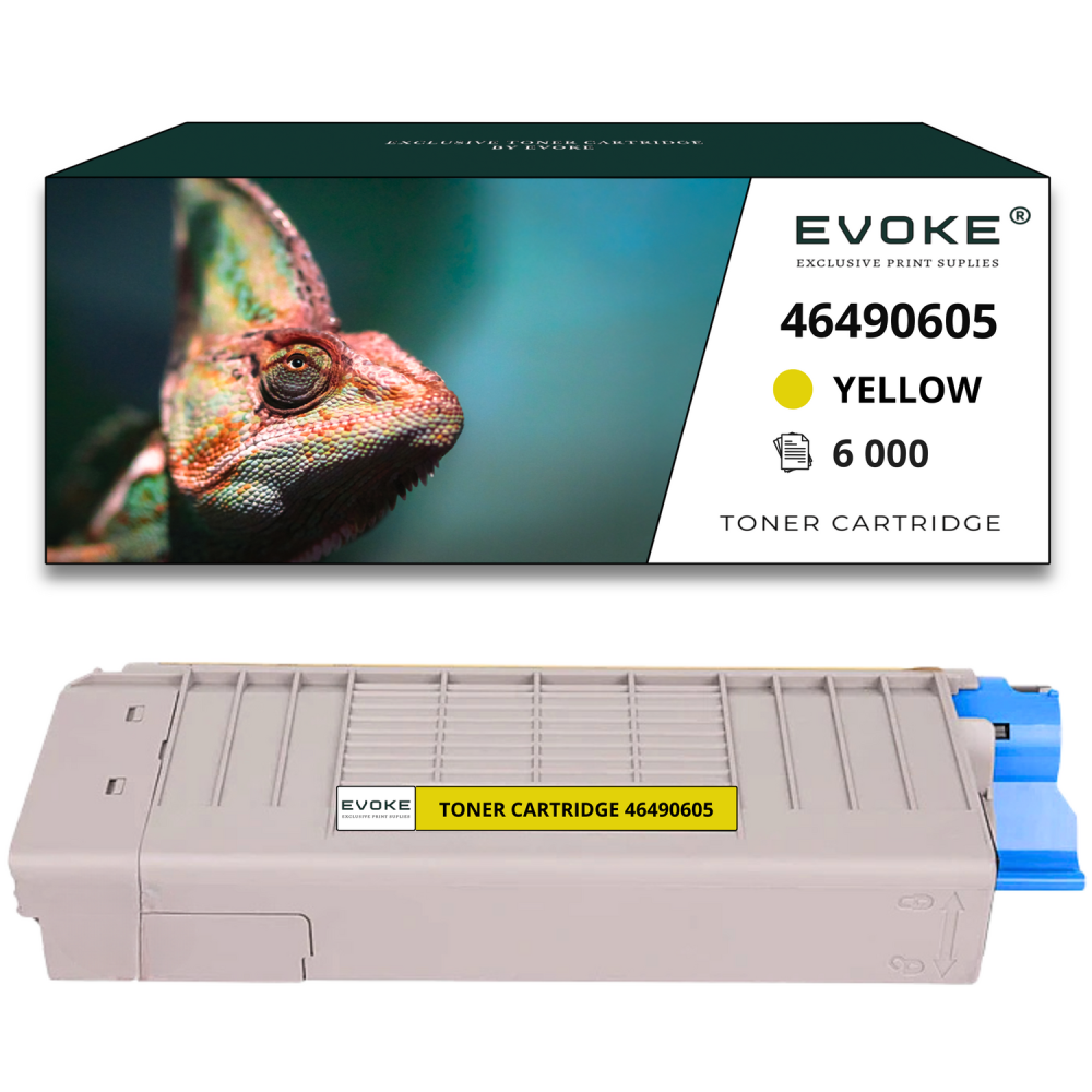 Toner do drukarki OKI C532 żółty  | 6000 stron | 46490605