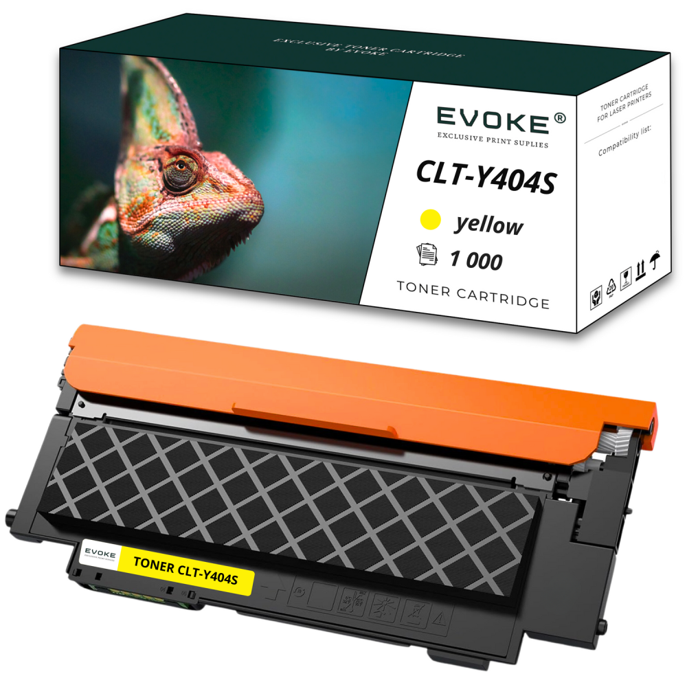 Toner do drukarki SAMSUNG CLT-Y404S żółty | 1000 stron | CLTY404S