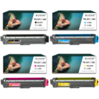 4x toner do drukarki Brother TN 241 / 245 | Zestaw CMYK TN241 TN245
