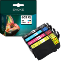 4x Tusz do drukarki Epson 603 XL | czarny + zestaw kolorów | 603XL