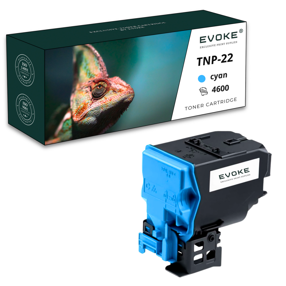 Toner do drukarki Konica Minolta TNP-22 niebieski  | 4600 stron | TNP22