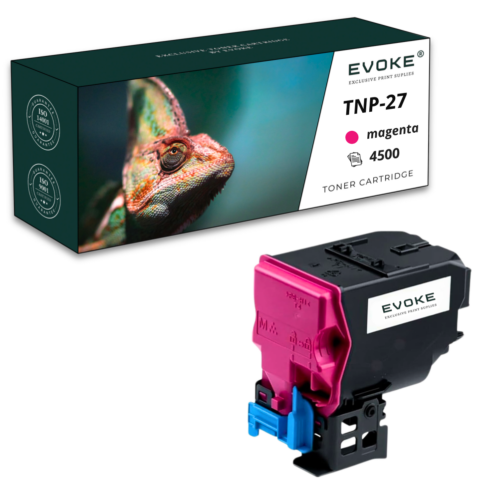 Toner do drukarki Konica Minolta TNP-27 czerwony  | 4500 stron | TNP27