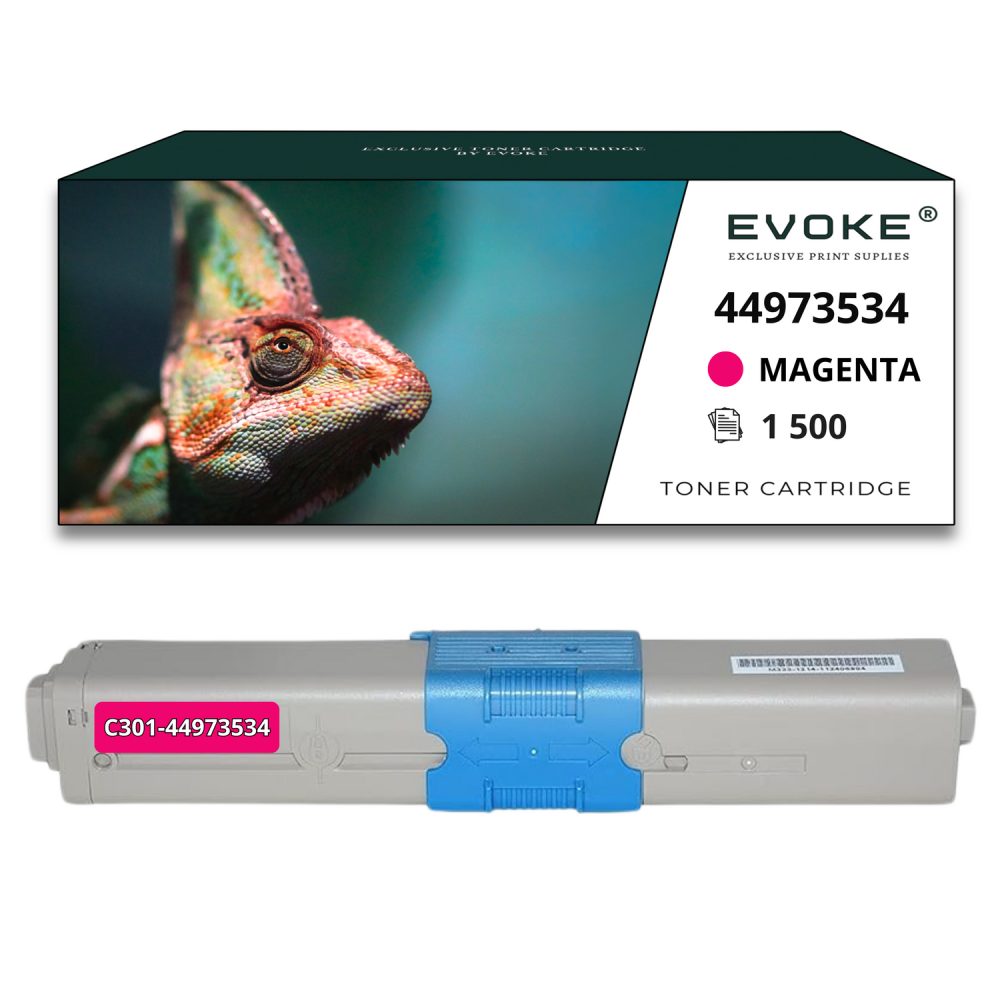 Toner do drukarki OKI C301 czerwony | 1500 stron | 44973534