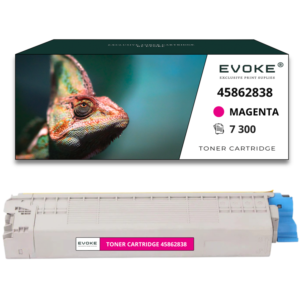 Toner do drukarki OKI MC853 czerwony  | 7300 stron | 45862838